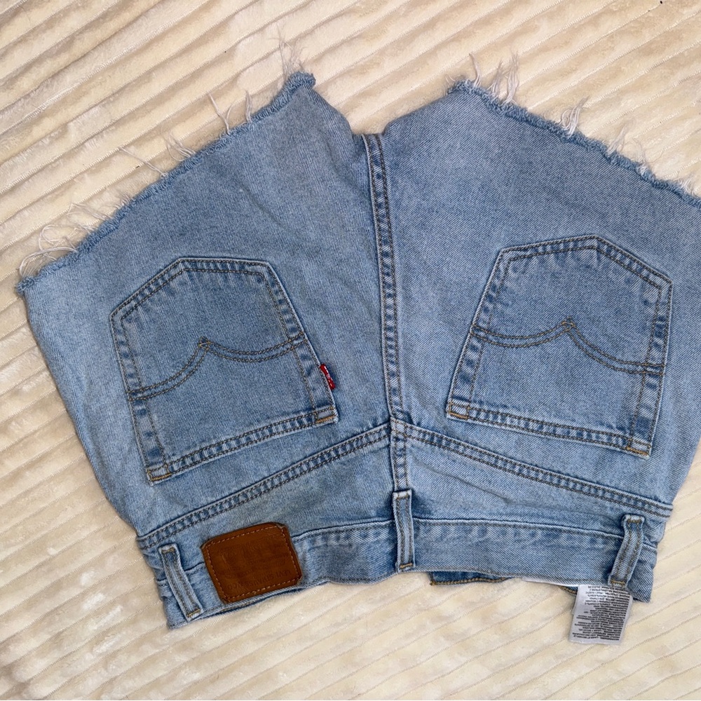 Denim Levis Cutoff Shorts